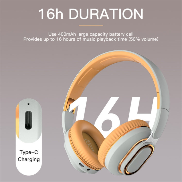 H7 Foldable Wireless Bluetooth Headset With Microphone Support TF Card, AUX