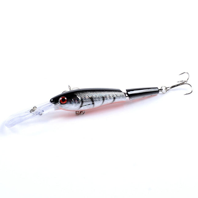 M0208 13.3cm/13.4g Lure Bionic Multi-section Mino Fake Lure Plastic Lure, M0208 2, M0208 3, M0208 4, M0208 5, M0208 6, M0208 1