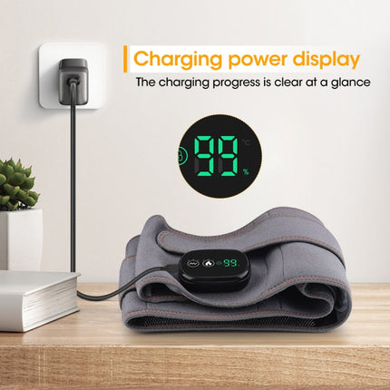 USB Charging Red Light Heating Massage Lumbar Belt Warming Waist Belt, Lumbar Belt