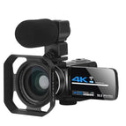 With Hood + Microphone + Wide-angle Lens