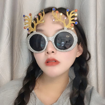 Christmas Weird Glasses Personalized Christmas Hair Clip, Love Elderly Snowman, Green Polka Dot Tree, Big Christmas Tree With Balls, Single-sided Glitter Christmas Hat, Snowflake Christmas Tree, Hug Santa Claus, Santa Claus Head, Knight Hat Pointed Nos...