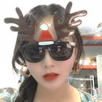 Christmas Hat with Large Antlers