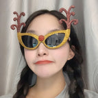 Glitter Brown Deer Antlers