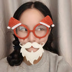 Double-sided Glitter Christmas Hat