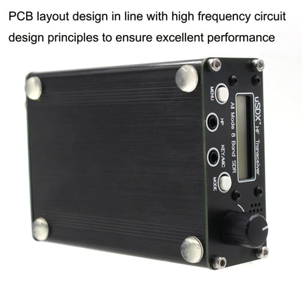 Usdr Usdx + V2 Plus 8 Band SDR Full Mode HF SSB QRP High Frequency Transceiver, Spec: EU Plug, EU Plug, US Plug