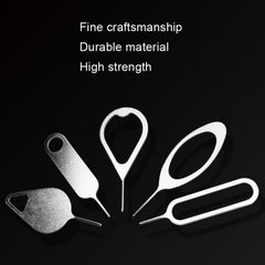 100 PCS Universal Thickened and Hardened Steel Phone Card Removal Pin, 100 PCS Style 1, 100 PCS Style 2, 100 PCS Style 3, 100 PCS Style 4