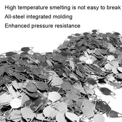 100 PCS Universal Thickened and Hardened Steel Phone Card Removal Pin, 100 PCS Style 1, 100 PCS Style 2, 100 PCS Style 3, 100 PCS Style 4