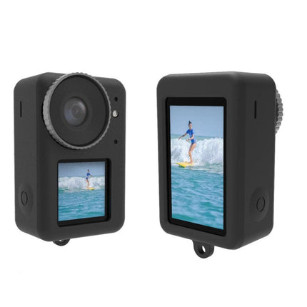 For DJI Osmo Action 3 Silicone Protective Case Lens Cap