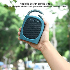 For JBL Clip 4 Bluetooth Speaker Silicone Case Protective Cover With Straps, Style 2 (Pink), Style 2 (Black), Style 2 (Blue), Style 2 (Green)