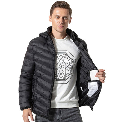 USB Winter Electric Heated Jacket Warm Thermal Jacket, 4 Zone Blue S, 4 Zone Blue M, 4 Zone Blue L, 4 Zone Blue XL, 4 Zone Blue XXL, 4 Zone Blue 3XL, 4 Zone Blue 4XL, 4 Zone Black  S, 4 Zone Black  M, 4 Zone Black  L, 4 Zone Black  XL, 4 Zone Black  XX...