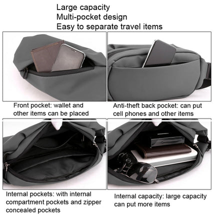 HAOSHUAI 1100-20 Men Waist Bag Outdoor Running Mobile Phone Bag, 1100-20 Dark Blue, 1100-20 Black, 1100-20 Army Green