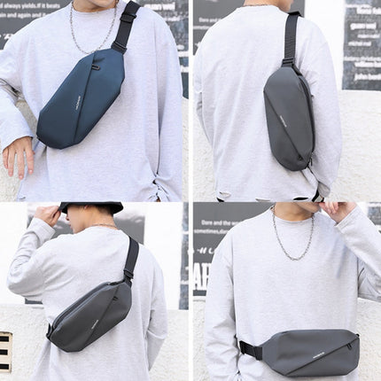 HAOSHUAI 1100-20 Men Waist Bag Outdoor Running Mobile Phone Bag, 1100-20 Dark Blue, 1100-20 Black, 1100-20 Army Green
