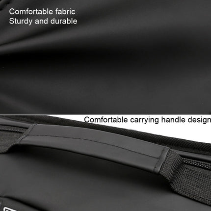 HAOSHUAI Outdoor Running Waist Bag With Reflecting Strip Chest Bag, 1100-6 Khaki, 1100-6 Dark Blue, 1100-6 Black)