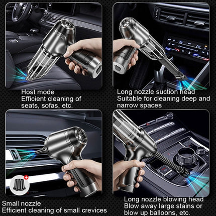 SUITU Car Wireless Wet And Wet Charging Handheld Vacuum Cleaner, Style: