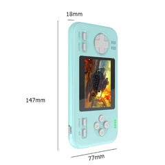 416 Pocket Console Portable Color Screen 8000mAh Rechargeable Game Machine, White, Black Orange, White Orange, White Blue, Blue, Black