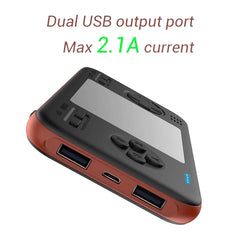 416 Pocket Console Portable Color Screen 8000mAh Rechargeable Game Machine, White, Black Orange, White Orange, White Blue, Blue, Black