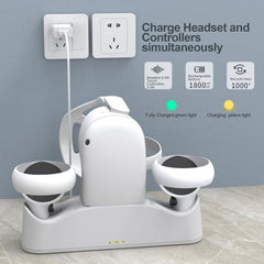 JYS OC003 For Meta Quest VR Glasses Grip Magnetic Base Charger, Magnetic Base Charger