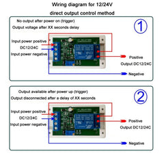 12V Protected Start Delay Relay Module, 12V