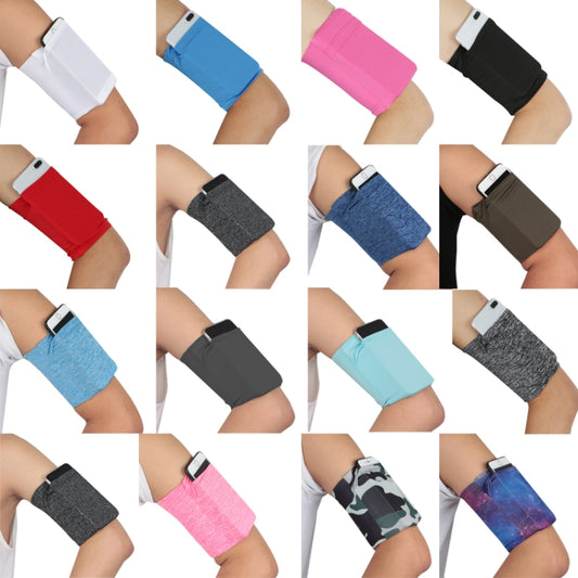 2pcs Outdoor Fitness Mobile Phone Arm Bag Sports Elastic Armbands