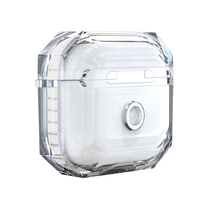 For AirPods 3 RJT-AP-03 Transparent Anti-fall Bluetooth Earphone Protective Sleeve, For AirPods 3 White, For AirPods 3 Black