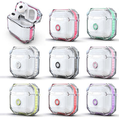 For AirPods 3 RJT-AP-03 Transparent Anti-fall Bluetooth Earphone Protective Sleeve