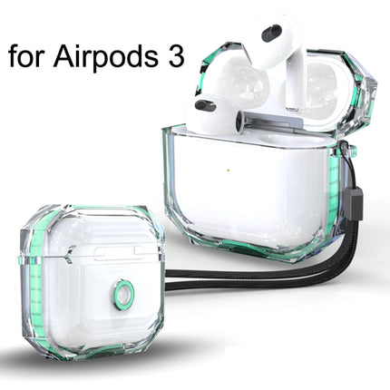 For AirPods 3 RJT-AP-03 Transparent Anti-fall Bluetooth Earphone Protective Sleeve, For AirPods 3 Rose Red, For AirPods 3 Violet, For AirPods 3 White, For AirPods 3 Black, For AirPods 3 Green, For AirPods 3 Pink, For AirPods 3 Red                      ...