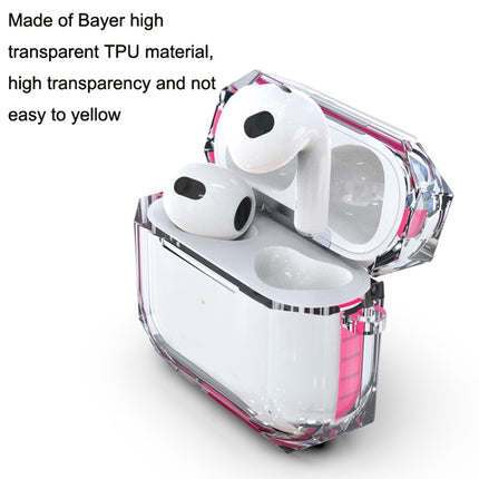 For AirPods 3 RJT-AP-03 Transparent Anti-fall Bluetooth Earphone Protective Sleeve, For AirPods 3 Rose Red, For AirPods 3 Violet, For AirPods 3 White, For AirPods 3 Black, For AirPods 3 Green, For AirPods 3 Pink, For AirPods 3 Red                      ...