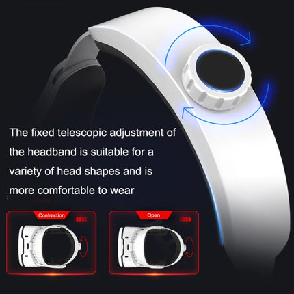Mobile Phone 3D Virtual Reality VR Game Helmet Glasses With Headset, G02EF