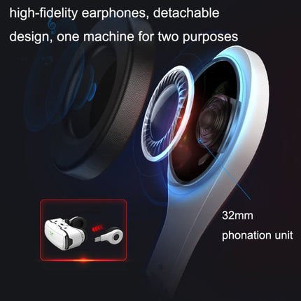 Mobile Phone 3D Virtual Reality VR Game Helmet Glasses With Headset, G02EF
