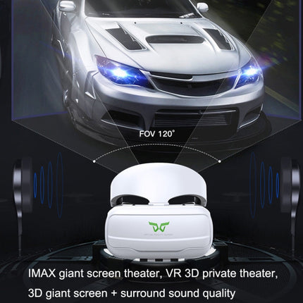 Mobile Phone 3D Virtual Reality VR Game Helmet Glasses With Headset, G02EF
