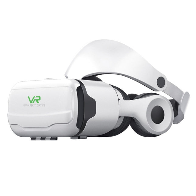 Mobile Phone 3D Virtual Reality VR Game Helmet Glasses With Headset, G02EF