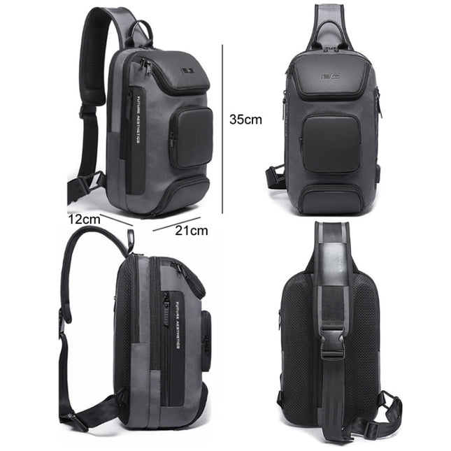 BANGE Fashion Casual Men Messenger Chest Bag