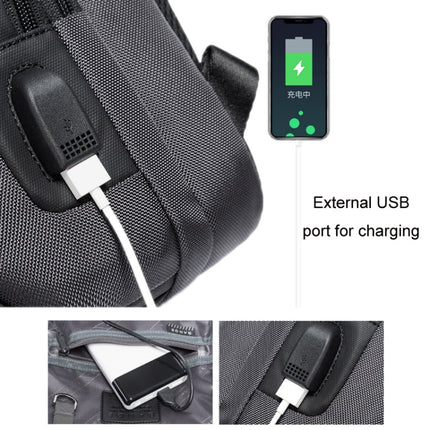 BANGE Fashion Casual Men Messenger Chest Bag