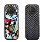 Graffiti+Carbon Pattern Black