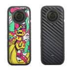 Hip -hop+Carbon Pattern Black