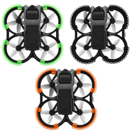 For DJI Avata BRDRC-9604 4pcs Drone Propeller TPU Protective Guard UAV Bumper Anti-collision Ring Cover