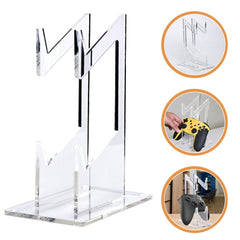 Acrylic Double Layer Game Handle Storage Bracket for PS4/ PS5/PS3, For PS4/ PS5/PS3
