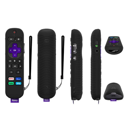 For TCL Roku Voice Remote Pro Y30 Remote Control Shockproof Silicone Protective Case, For TCL Roku Voice Remote Pro(Black), For TCL Roku Voice Remote Pro(Orange), For TCL Roku Voice Remote Pro(Red), For TCL Roku Voice Remote Pro(Luminous Green)        ...