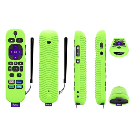 For TCL Roku Voice Remote Pro Y30 Remote Control Shockproof Silicone Protective Case, For TCL Roku Voice Remote Pro(Black), For TCL Roku Voice Remote Pro(Orange), For TCL Roku Voice Remote Pro(Red), For TCL Roku Voice Remote Pro(Luminous Green)        ...