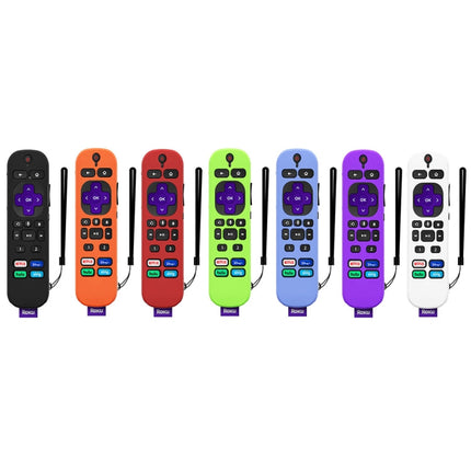 For TCL Roku Voice Remote Pro Y30 Remote Control Shockproof Silicone Protective Case, For TCL Roku Voice Remote Pro(Black), For TCL Roku Voice Remote Pro(Orange), For TCL Roku Voice Remote Pro(Red), For TCL Roku Voice Remote Pro(Luminous Green)        ...