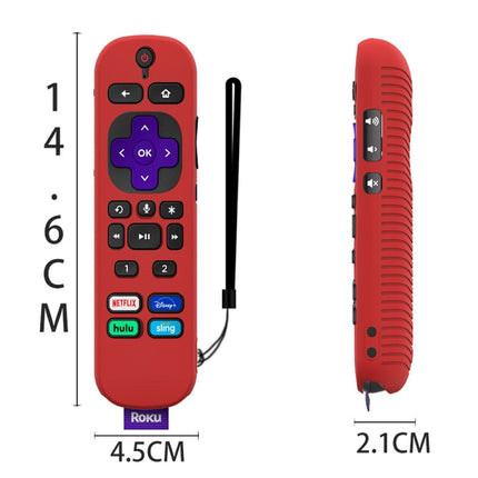 For TCL Roku Voice Remote Pro Y30 Remote Control Shockproof Silicone Protective Case, For TCL Roku Voice Remote Pro(Black), For TCL Roku Voice Remote Pro(Orange), For TCL Roku Voice Remote Pro(Red), For TCL Roku Voice Remote Pro(Luminous Green)        ...