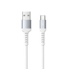 REMAX RC-C008 2.4A TPE Soft Anti-breakage Data Cable,Length 1m, USB To Micro USB, USB To 8 Pin, USB To  USB-C/Type-C