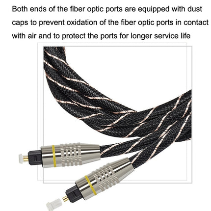 EMK HB/A6.0 SPDIF Interface Digital High-Definition Audio Optical Fiber Cable, Length:, 1m, 1.5m, 2m, 3m, 5m, 10m, 15m