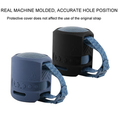 For Sony SRS-XB13 Speaker Silicone Case With Hook And Loop Fastener Strap