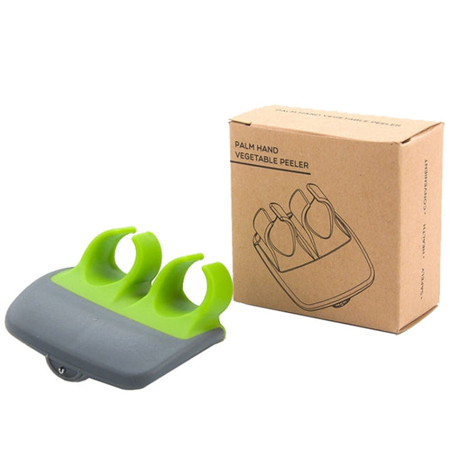 Palm Hand Peeler For Potato, Fruit, Kitchen Vegetable Peeler, 2pcs Green, 2pcs Orange