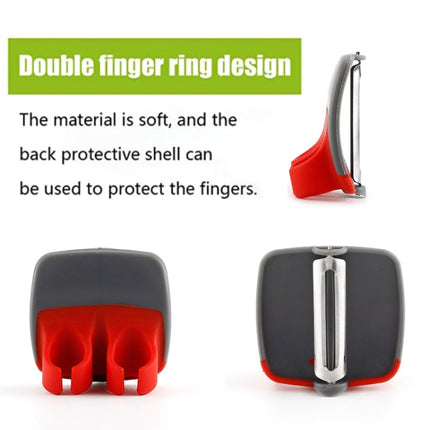 Palm Hand Peeler For Potato, Fruit, Kitchen Vegetable Peeler, 2pcs Green, 2pcs Orange