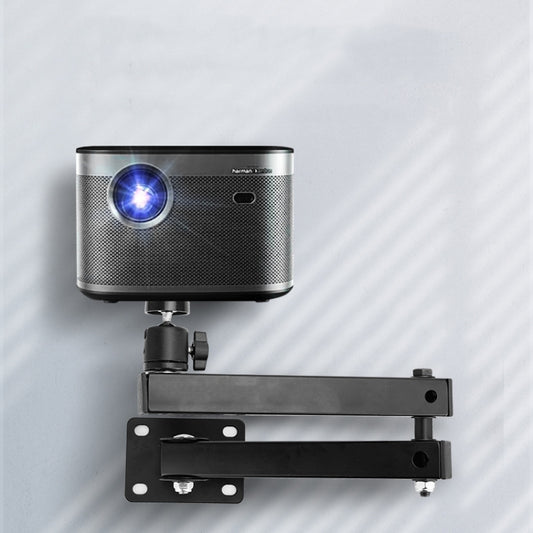 Wall-mounted Projector Bracket Foldable Telescopic Arm Wall Stand, Projector Bracket