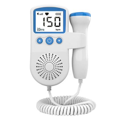 B3 Home Doppler Ultrasound Handheld Fetal Heart Pregnant Women Fetal Heart Monitor, B3(Green), B3(Blue)