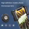 APEXEL  APL-MS009 100X Magnification Jewelry Appraisal Macro Mobile Phone Microscope Lens with LED