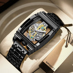 Black Steel Steel Strap